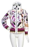 An Emilio Pucci Multicolor Print Windstopper Jacket