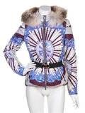 An Emilio Pucci Multicolor Print Goose Down Ski Jacket