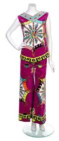 An Emilio Pucci Multicolor Pant Ensemble