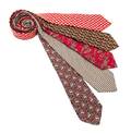 A Group of Five Salvatore Ferragamo Silk Neckties