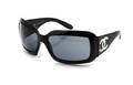 A Pair of Chanel Black Rectangular Sunglasses