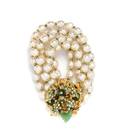A Stanley Hagler Faux Pearl and Beaded Bracelet