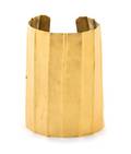 A Mary McFadden Gold Cuff