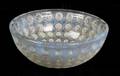 A Rene Lalique Molded and Frosted Glass Nemours Bowl