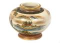 A Japanese Satsuma Porcelain Vase