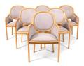 A Set of Six Brickell Dining Chairs