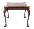 A Chippendale Mahogany Game Table