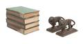 A Pair of Bronze Bookends