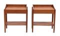A Pair of Borge Mogensen Teak Nightstands