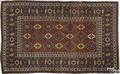 Shirvan throw rug ca 1910