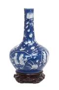 A Chinese Blue and White Porcelain Vase