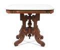 A Victorian Burlwood Parlor Table
