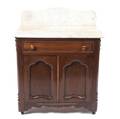 A Victorian Mahogany Washstand