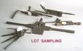 Lot of wrought iron threaders 18th19th c