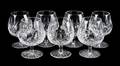 A Set of Seven Waterford Snifters