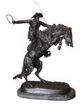 An American Bronze Figural Group After Frederic Remington 18611909