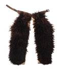 A Pair of Brown Angora Woolie Chaps