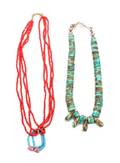 Two Santo Domingo Necklaces