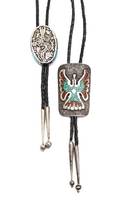 Two Southwestern Bolo Ties