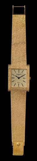 An 18 Karat Yellow Gold Ref 35531 Wristwatch Patek Philippe for Gbelin