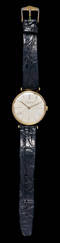 An 18 Karat Yellow Gold Ref 2592 Wristwatch Patek Philippe