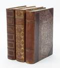 A Collection of Leather Bound Books Pertaining to Poetry