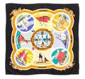 An Hermes 90cm Silk Scarf