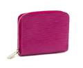 A Louis Vuitton Fuschia Epi Zippy Coin Purse