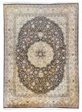 A Tabriz Silk Rug