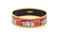 An Hermes Wide Enamel Bangle