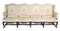 A Spanish Baroque Style Mahogany Sofa