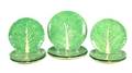 A Set of Ten Dodie Thayer Lettuce Ware Platters