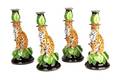 A Set of Four Lynn Chase Porcelain Candlesticks