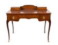 A Louis XVI Style Gilt Metal Mounted Ladys Writing Desk