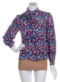 A Givenchy Multicolor Silk Blouse