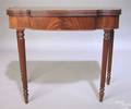 Pennsylvania Federal mahogany card table ca 1810