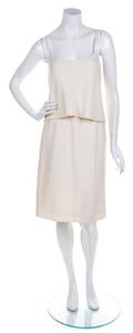 A Bill Blass Cream Skirt Ensemble