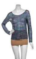 A Missoni Multicolor Striped Knit Top