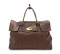 A Mulberry Chocolate Leather Bayswater Bag