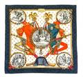An Hermes 90cm Silk Scarf