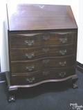 Chippendale style mahogany desk