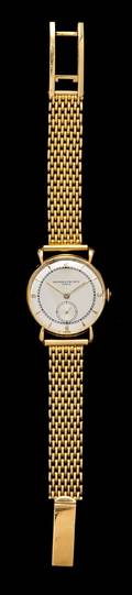 An 18 Karat Yellow Gold Ref 4014 Wristwatch Vacheron Constantin