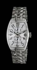 A Stainless Steel Ref 5850 Master Banker Three Time Zone Wristwatch Franck Muller