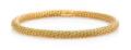 An 18 Karat Yellow Gold Bangle Bracelet Van Cleef  Arpels