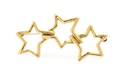 An 18 Karat Yellow Gold Three Star Brooch Tiffany  Co Circa 1986