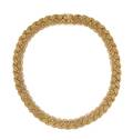 An 18 Karat Yellow Gold Necklace Tiffany  Co