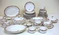 Partial National China Salineille dinner service