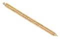 A 14 Karat Yellow Gold and Diamond Bracelet