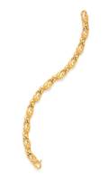 An 18 Karat Yellow Gold Panther Link Bracelet Carrera y Carrera
