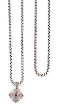 A Collection of Sterling Silver Box Chains David Yurman